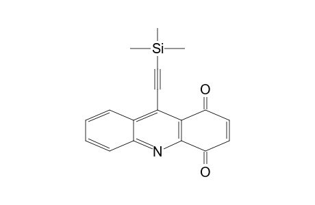 9-(2-trimethylsilylethynyl)acridine-1,4-quinone