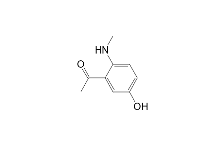 1-[2-(methylamino)-5-oxidanyl-phenyl]ethanone