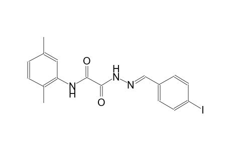 acetic acid, [(2,5-dimethylphenyl)amino]oxo-, 2-[(E)-(4-iodophenyl)methylidene]hydrazide