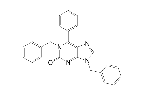 1,9-Dibenzyl-6-phenyl-1,9-dihydro-2H-purin-2-one