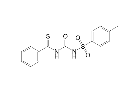 1-(thiobenzoyl)-3-(p-tolylsulfonyl)urea
