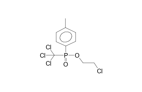 O-(2-CHLOROETHYL)(TRICHLOROMETHYL)(PARA-METHYLPHENYL)PHOSPHINATE