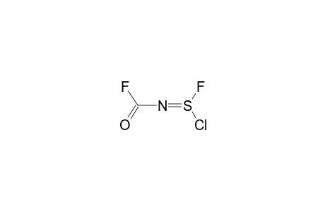 N-FLUOROFORMYL CHLOROFLUOROSULPHINYLIMIDE