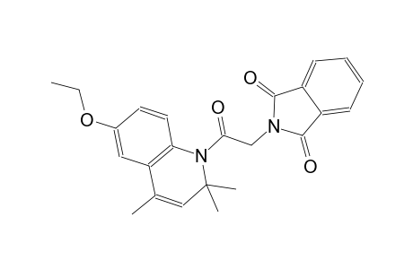 2-[2-(6-ethoxy-2,2,4-trimethyl-1(2H)-quinolinyl)-2-oxoethyl]-1H-isoindole-1,3(2H)-dione