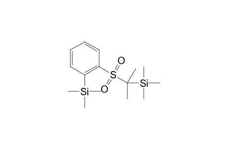 Trimethyl-[2-(1-methyl-1-trimethylsilyl-ethyl)sulfonylphenyl]silane