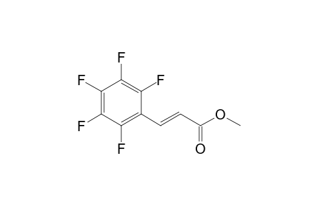 (E)-3-(2,3,4,5,6-pentafluorophenyl)-2-propenoic acid methyl ester