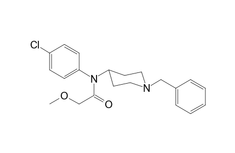 N-(1-Benzylpiperidin-4-yl)-N-4-chlorophenyl-2-methoxyacetamide