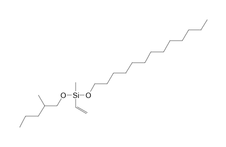 Silane, methylvinyl(2-methylpentyloxy)tridecyloxy-