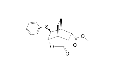 METHYL-(2SR,10RS)-2-PHENYLTHIO-4-OXATRICYCLO-[4.3.1.0(3,7)]-DECA-5-ONE-10-CARBOXYLATE