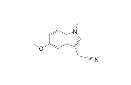 (5-methoxy-1-methyl-1H-indol-3-yl)acetonitrile