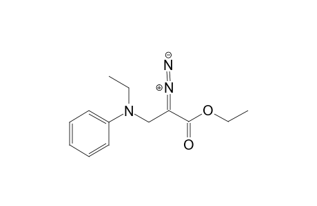 Ethyl 2-diazo-3-(ethyl(phenyl)amino)propanoate