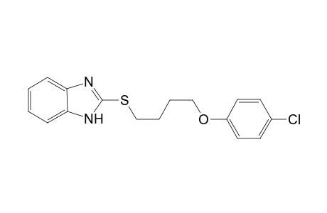 1H-1,3-Benzimidazole, 2-[[4-(4-chlorophenoxy)butyl]thio]-