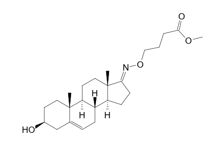 3.beta.-Hydroxyandrost-5-en-17-one - O-[3'-(methoxycarbonyl)propyl]oxime