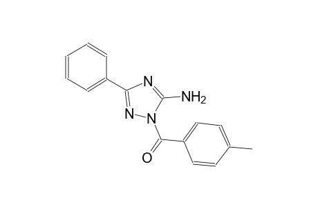 1-(4-methylbenzoyl)-3-phenyl-1H-1,2,4-triazol-5-ylamine