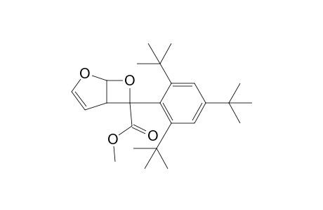 6-Methoxycarbonyl-endo-6-[2',4',6'-tri(tert-butyl)phenyl]-2,7-dioxabicyclo[3.2.0]hept-3-ene