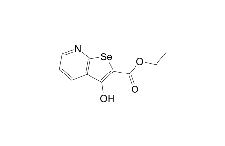 Selenolo[2,3-b]pyridine-2-carboxylic acid, 3-hydroxy-, ethyl ester