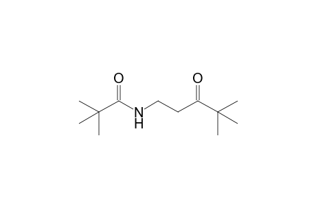 N-(3-keto-4,4-dimethyl-pentyl)-2,2-dimethyl-propionamide