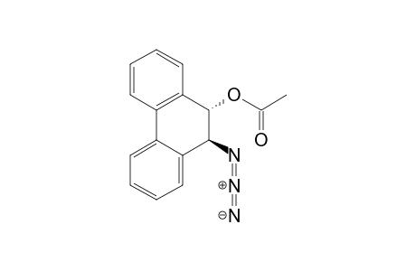 trans-10-Azido-9,10-dihydro-9-phenanthrenol acetate