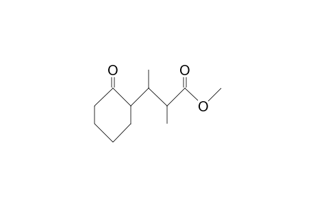 A,B-Dimethyl-2-oxo-cyclohexanepropanoic acid, methyl ester