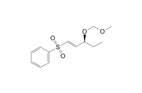 (S)-1-(phenylsulfonyl)-3-(methoxymethoxy)-1-pentene