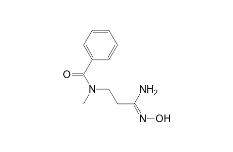 Benzamide, N-(3-amino-3-hydroxyminopropyl)-N-methyl-