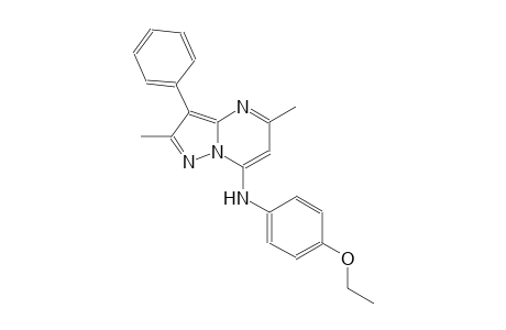 N-(4-ethoxyphenyl)-2,5-dimethyl-3-phenylpyrazolo[1,5-a]pyrimidin-7-amine