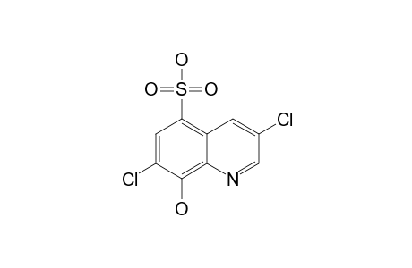 3,7-DICHLORO-8-QUINOLINOL-5-SULFONIC-ACID