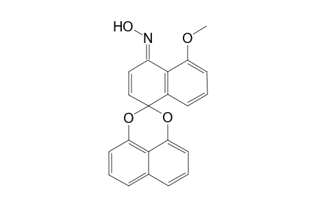 5-Methoxyspiro[naphthalene-1,2'-naphtho[1,8-de][1,3]dioxin]-4-oxime