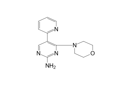 4-[2-AMINO-5-(2-PYRIDYL)-4-PYRIMIDINYL]MORPHOLINE
