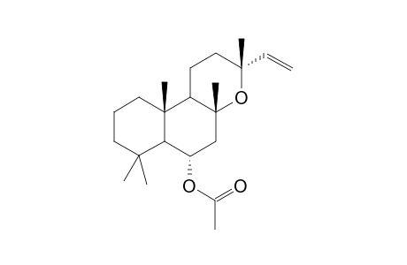 2,4,4,10,13-Pentamethyl-3-ethenyl-6-acetoxy-(perhydro)pyrano[2,3-a]naphthalene