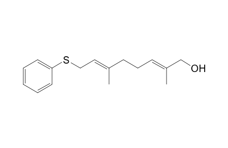 8-hydroxy-3,7-dimethyl-2,6-octadiene phenyl sulfide