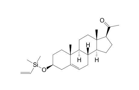 Pregn-5-en-20-one, 3-[(ethenyldimethylsilyl)oxy]-, (3.beta.)-