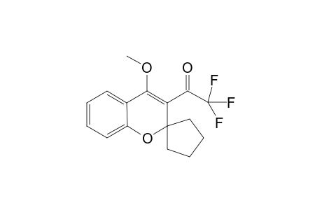 2,2,2-Trifluoro-1-[4-methoxy-spiro(2H-chromen-2,1'-cyclopentane)-3-yl]ethanone
