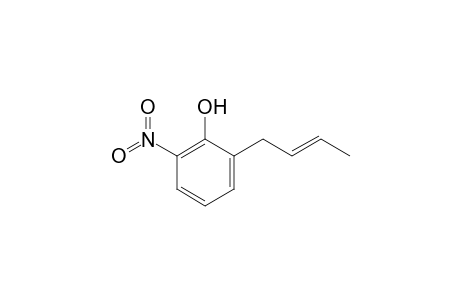 2-{(E/Z)-2-Butenyl}-6-nitrophenol