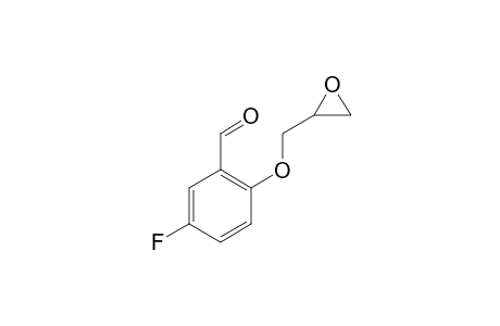 5-Fluoro-2-(oxiran-2-ylmethoxy)benzaldehyde