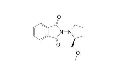 2-[(2S)-2-(methoxymethyl)-1-pyrrolidinyl]isoindole-1,3-dione