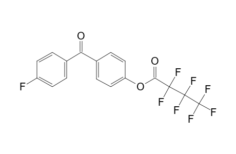 4-Fluoro-4'-hydroxybenzophenone, heptafluorobutyrate