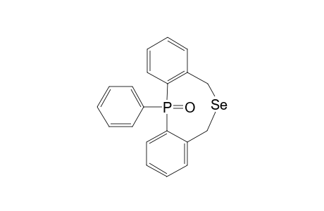 12-Phenyl-7,12-dihydro-5H-12.lammada.5-dibenzo[c,f][1,5]selenaphosphocin-12-one