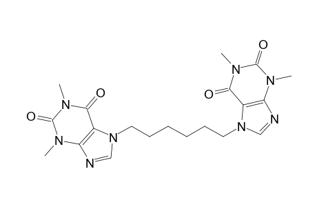 7,7'-(1,6-Hexanediyl)bis[theophyline]