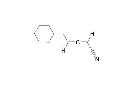 4-(Cyclohexyl)methyl-2,3-allenenitrile