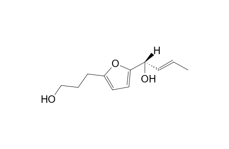 .alpha.-(trans-Propenyl)-5-(3-hydroxypropyl)-2-furanmethanol