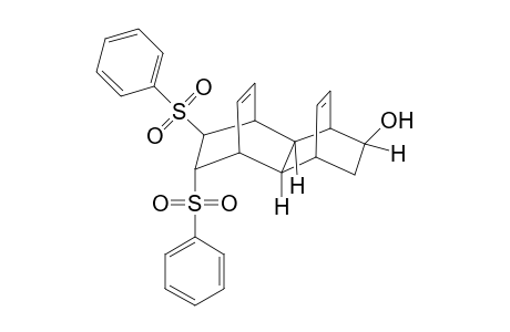 trans-11,12-Di(phentlsulfonyl)tetracyclo[6.2.2.2(3,6).0(2,7)]tetradeca-9,13-dien-4-.beta.-ol