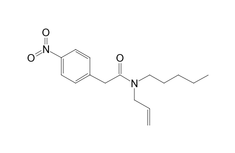 Acetamide, N-allyl-N-pentyl-2-(4-nitrophenyl)-