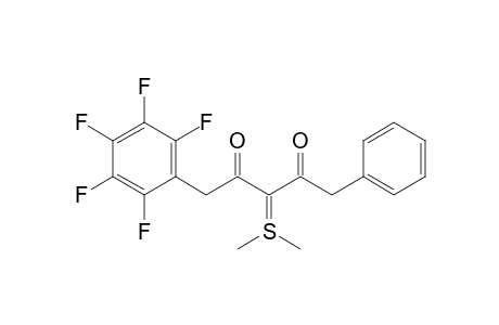 Dimethylsulfonium 1-(Phenylacetyl)-2-oxo-3-(pentafluoroyphenyl)propylide