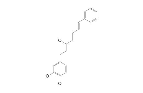 7-(3,4-DIHYDROXYPHENYL)-5-HYDROXY-1-PHENYL-(1E)-1-HEPTENE