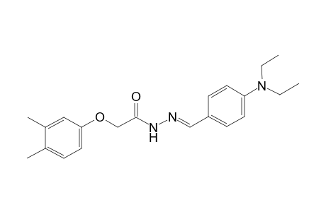 N'-((E)-[4-(Diethylamino)phenyl]methylidene)-2-(3,4-dimethylphenoxy)acetohydrazide