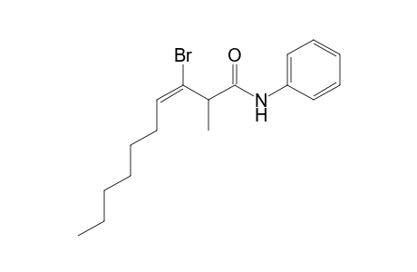 (E)-3-bromo-2-methyl-N-phenyldec-3-enamide