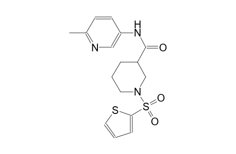 N-(6-methyl-3-pyridinyl)-1-(2-thienylsulfonyl)-3-piperidinecarboxamide