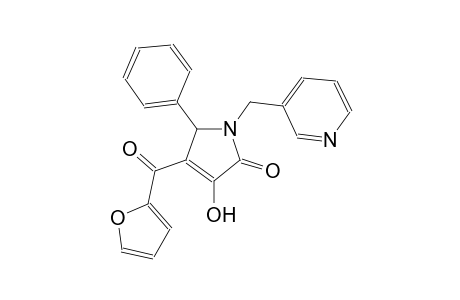 2H-pyrrol-2-one, 4-(2-furanylcarbonyl)-1,5-dihydro-3-hydroxy-5-phenyl-1-(3-pyridinylmethyl)-