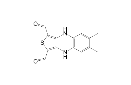 6,7-Dimethyl-4,9-dihydrothieno[3,4-b]quinoxaline-1,3-dicarbaldehyde
